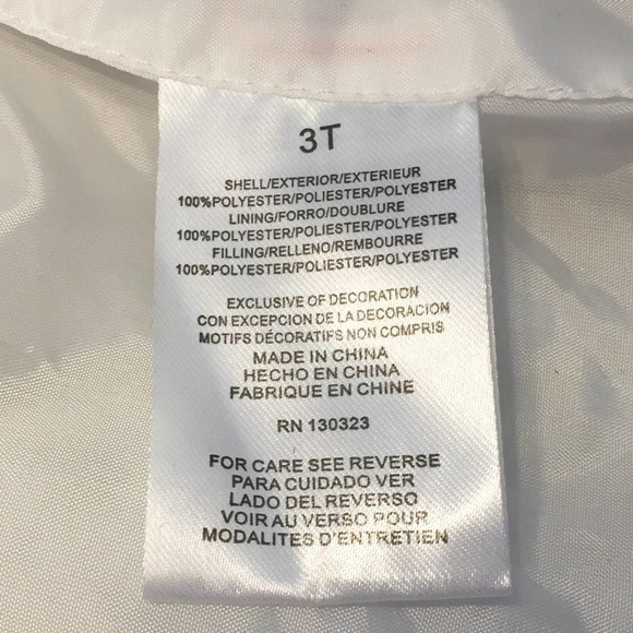 KIDS Headquarters Hearts and Ruffles Puffer Vest Size 3T Valentine's Day Toddler - Picture 6 of 7